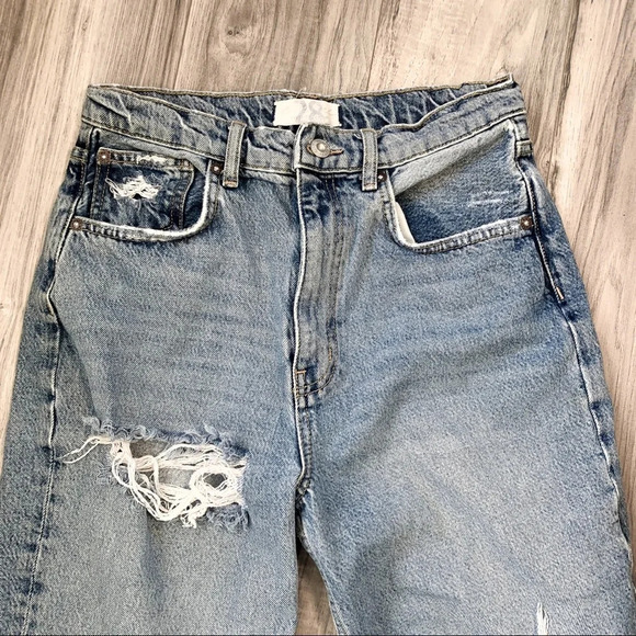 NWOT We The Free Lita Slim / Straight Leg Jeans Yosemite Blue - Picture 2 of 7